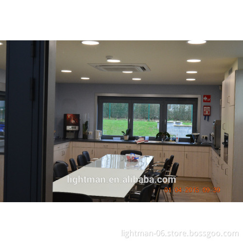 Pure white led panel light surface mounted led panel light 170MM 12W